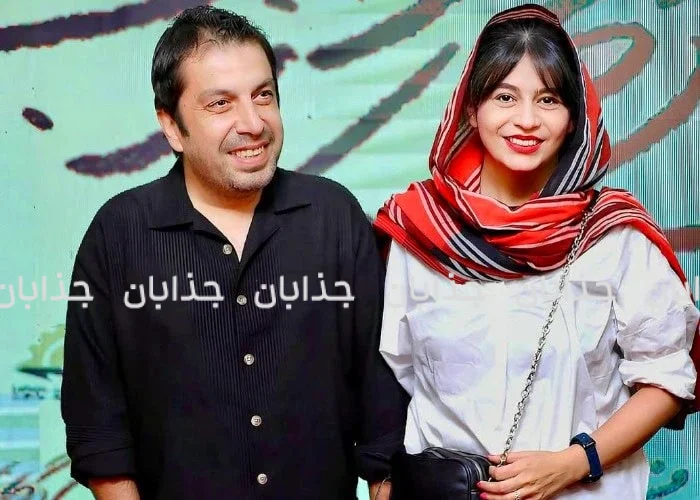 عکس عباس جمشیدی فر و همسرش عباس جمشیدی فر و همسرش